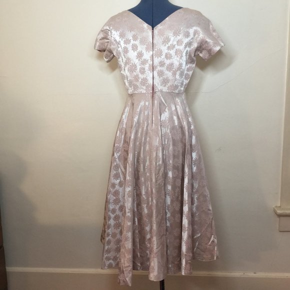 Vintage Handcrafted Dress Modern Size 10 Vintage Size L - Picture 2 of 5